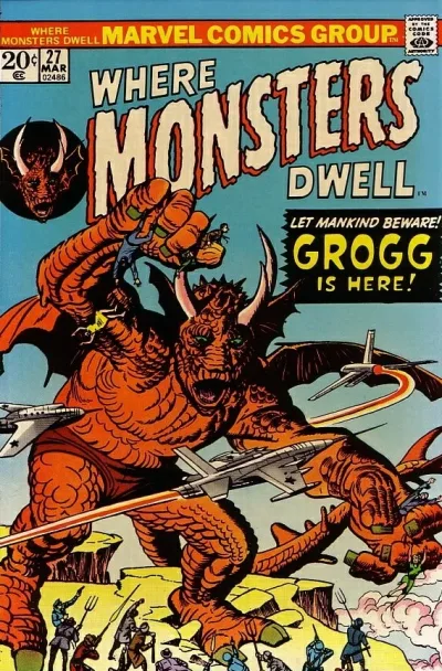 Cover of From Out of the Black Pit Came... Grogg!
