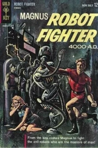 From the sea comes Magnus to fight the evil robots who are the masters of men!