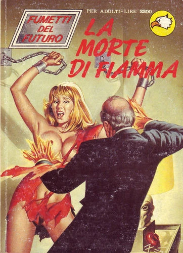 Cover of LA MORTE DI FIAMMA