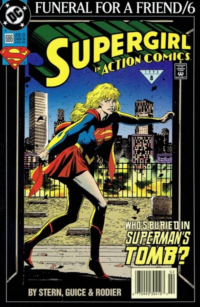 Cover of Funeral for a Friend, Part 6: Who's Buried in Superman's Tomb?