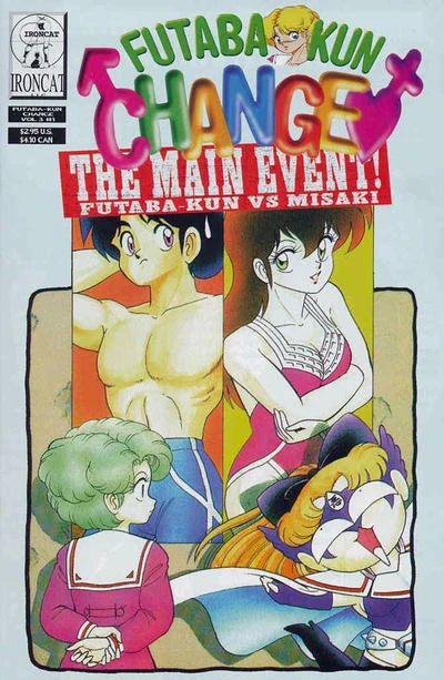Cover of The Main Event! Futaba-kun vs. Misaki