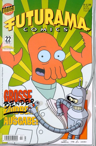 Cover of Grosse Zoidberg Ausgabe