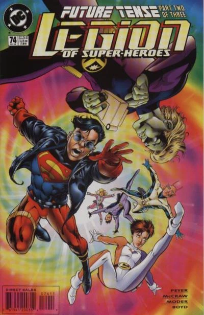 Cover of Future Tense Part Two of Three: Prisoner of the Super-Heroes