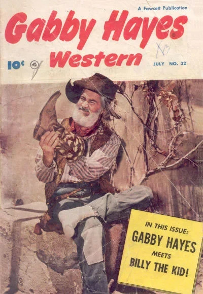 Cover of Gabby Hayes Meets Billy the Kid