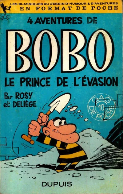 Cover of 4 Aventures de Bobo le prince de l'évasion