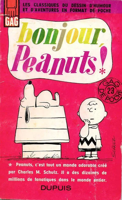 Cover of Bonjour Peanuts!