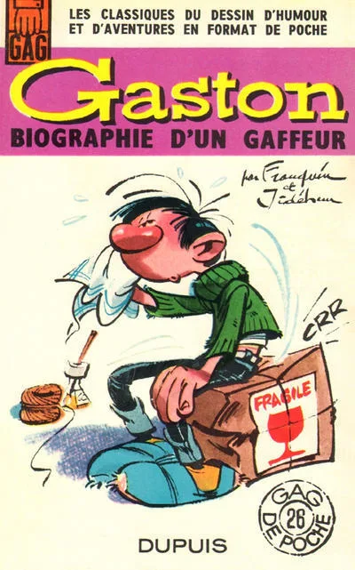 Cover of Gaston: Biographie d'un Gaffeur