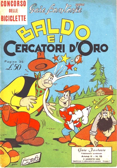 Cover of Baldo e i Cercatori d'Oro