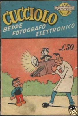 Cover of Cucciolo: Beppe Fotografo Elettronico