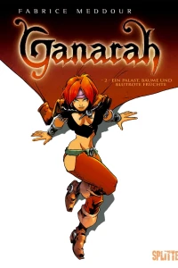 Ein Palast, Bäume und blutrote Früchte