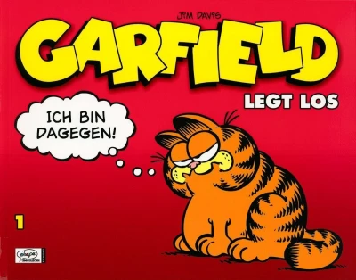 Cover of Garfield legt los