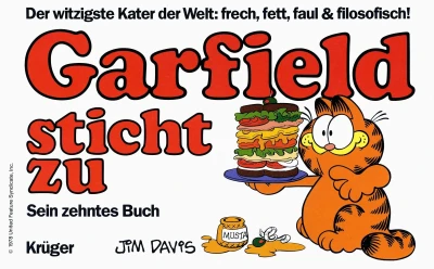 Cover of Garfield sticht zu
