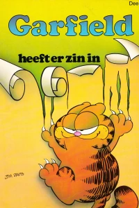 Garfield heeft er zin in