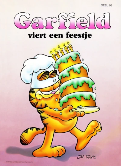 Cover of Garfield viert een feestje