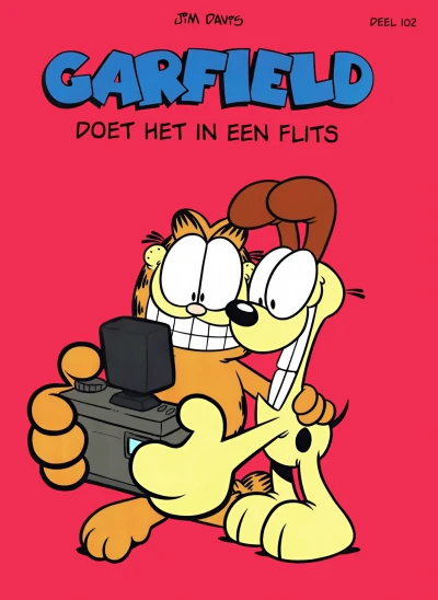 Cover of Garfield doet het in een flits