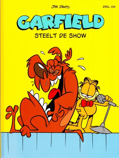 Cover of Garfield steelt de show