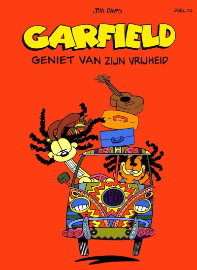 Cover of Garfield geniet van zijn vrijheid