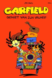 Garfield geniet van zijn vrijheid