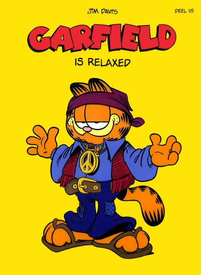 Cover of Garfield is relaxed
