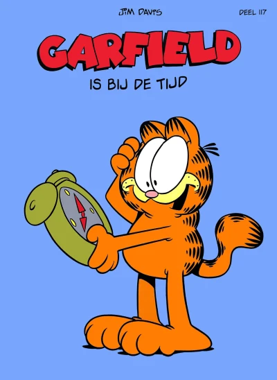 Cover of Garfield is bij de tijd