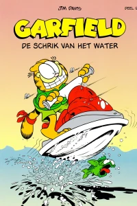 Garfield de schrik van het water