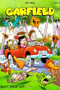 Garfield gaat erop uit