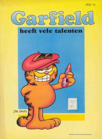 Cover of Garfield heeft vele talenten