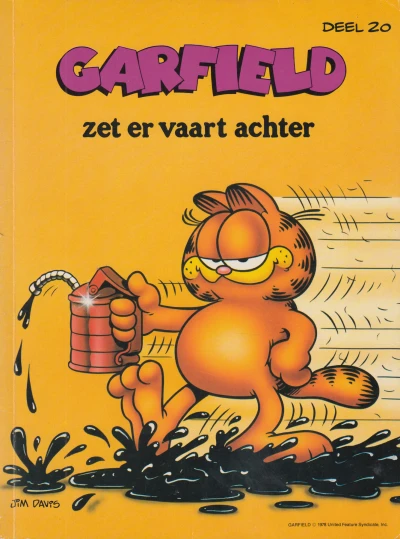 Cover of Garfield zet er vaart achter