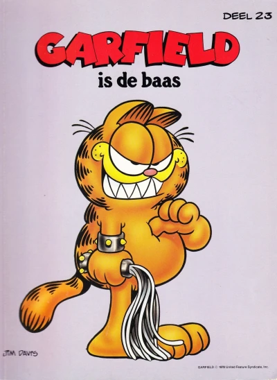 Cover of Garfield is de baas