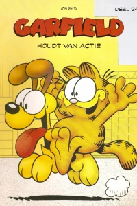 Garfield houdt van actie