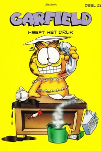 Garfield heeft het druk