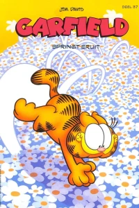 Garfield springt eruit