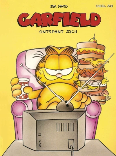 Cover of Garfield ontspant zich