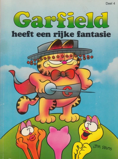 Cover of Garfield heeft een rijke fantasie