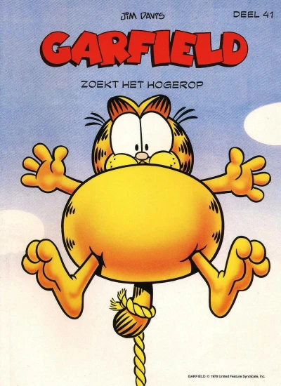 Cover of Garfield zoekt het hogerop