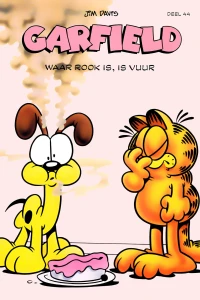 Garfield waar rook is, is vuur