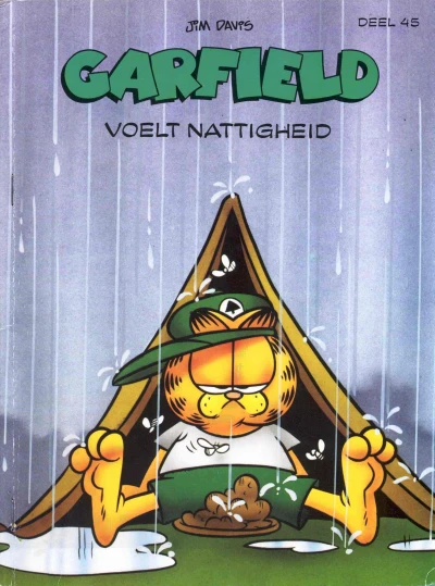 Cover of Garfield voelt nattigheid
