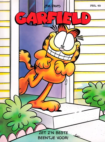 Cover of Garfield zet z'n beste beentje voor!