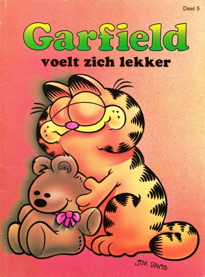 Cover of Garfield voelt zich lekker