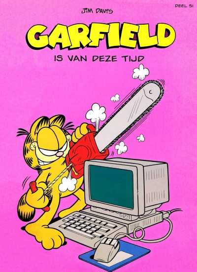 Cover of Garfield is van deze tijd