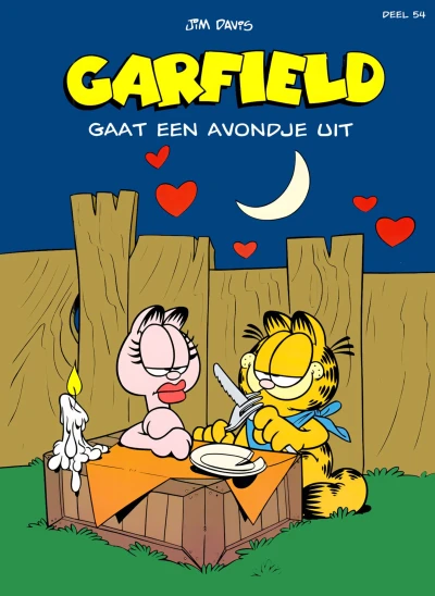 Cover of Garfield gaat een avondje uit