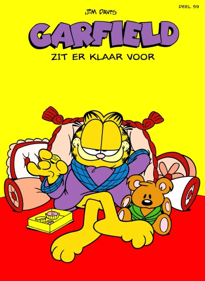 Cover of Garfield zit er klaar voor