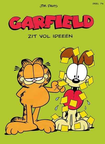 Cover of Garfield zit vol ideeën