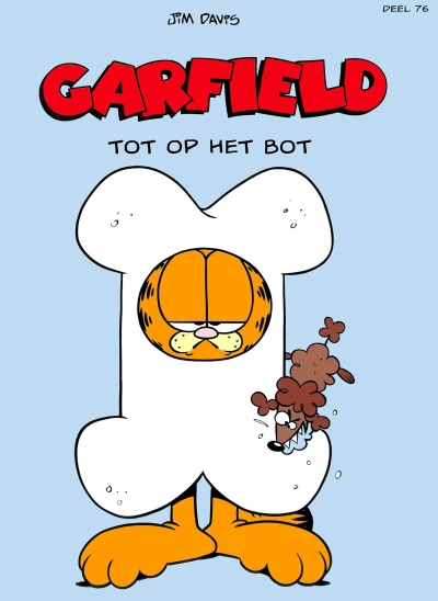 Cover of Garfield tot op het bot