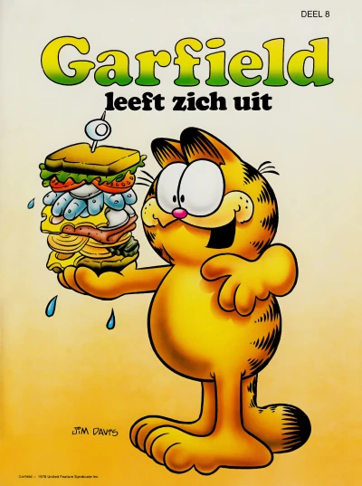 Cover of Garfield leeft zich uit