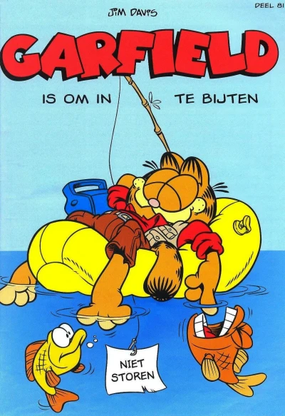 Cover of Garfield is om in te bijten