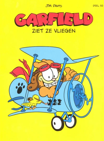 Cover of Garfield ziet ze vliegen
