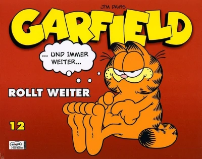 Cover of Garfield rollt weiter