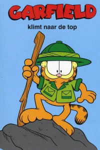 Garfield klimt naar de top