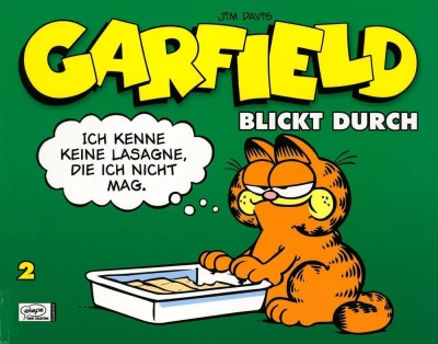 Cover of Garfield blickt durch